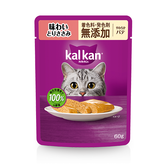  パウチタイプ やわらかパテ 味わい とりささみ